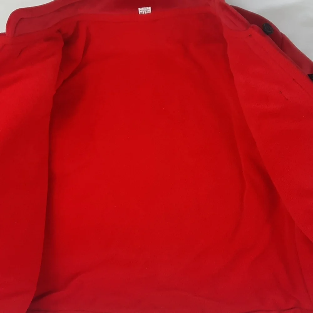 Disney Mickey Mouse Japanese Style Kids Jacket Small Red Super Soft Embroidered